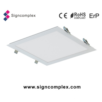 70lm / W mince 39W 60X60 carré LED Light Panel avec installation de printemps